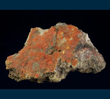 BG18-10 Mimetite from Red Cloud Mine, Silver District, Trigo Mts., La Paz County, Arizona, USA