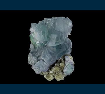 F422 Fluorite with mica from Xianghualing Mine, Chenzhou County, Hunan Province, China F422 Fluorite with mica from Xianghualing Mine, Chenzhou County, Hunan Province, China