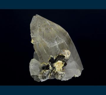Q322 Quartz with Arsenopyrite from Yaogangxian Mine, Yizhang Co., Chenzhou Prefecture, Hunan, China Q322 Quartz with Arsenopyrite from Yaogangxian Mine, Yizhang Co., Chenzhou Prefecture, Hunan, China