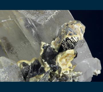 Q322 Quartz with Arsenopyrite from Yaogangxian Mine, Yizhang Co., Chenzhou Prefecture, Hunan, China Q322 Quartz with Arsenopyrite from Yaogangxian Mine, Yizhang Co., Chenzhou Prefecture, Hunan, China