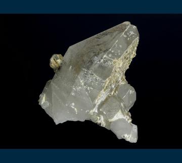 Q322 Quartz with Arsenopyrite from Yaogangxian Mine, Yizhang Co., Chenzhou Prefecture, Hunan, China Q322 Quartz with Arsenopyrite from Yaogangxian Mine, Yizhang Co., Chenzhou Prefecture, Hunan, China