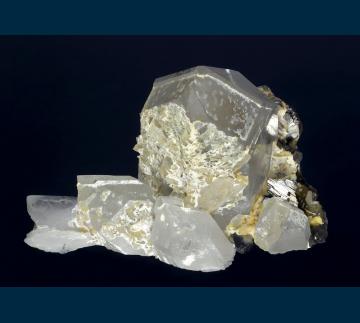 Q322 Quartz with Arsenopyrite from Yaogangxian Mine, Yizhang Co., Chenzhou Prefecture, Hunan, China Q322 Quartz with Arsenopyrite from Yaogangxian Mine, Yizhang Co., Chenzhou Prefecture, Hunan, China