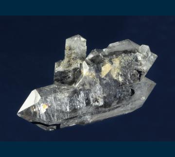 Q325 Quartz (Smoky enhydro) from Jinkouhe, Ebian Co., Leshan Prefecture, Sichuan Province, China