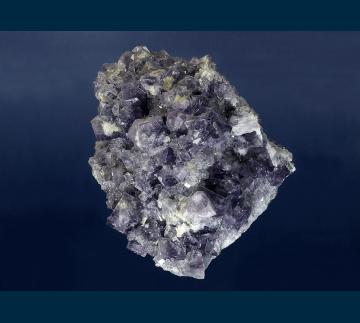 F095 Fluorite from Frazer's Hush Mine, Rookhope District, Weardale, County Durham, Northern Pennines, England