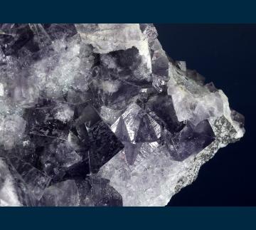 F095 Fluorite from Frazer's Hush Mine, Rookhope District, Weardale, County Durham, Northern Pennines, England