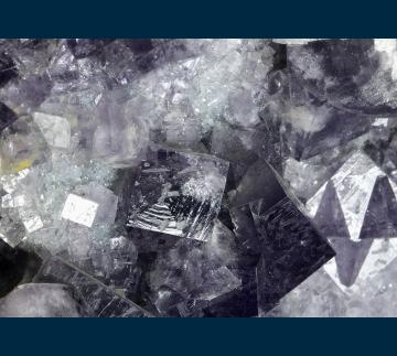 F095 Fluorite from Frazer's Hush Mine, Rookhope District, Weardale, County Durham, Northern Pennines, England