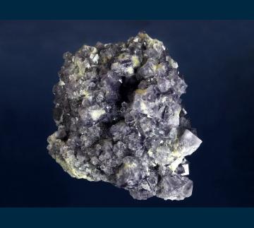 F095 Fluorite from Frazer's Hush Mine, Rookhope District, Weardale, County Durham, Northern Pennines, England