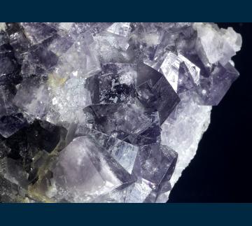 F095 Fluorite from Frazer's Hush Mine, Rookhope District, Weardale, County Durham, Northern Pennines, England