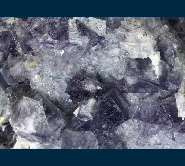 F095 Fluorite from Frazer's Hush Mine, Rookhope District, Weardale, County Durham, Northern Pennines, England