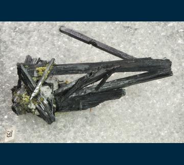 PE793 Stibnite from Quien Sabe Mine, Stayton District, Hollister, San Benito County, California, USA PE793 Stibnite from Quien Sabe Mine, Stayton District, Hollister, San Benito County, California, USA