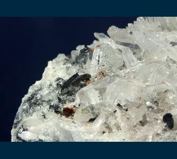 BG18-14 Hematite and Quartz from Veta Grande claim, Middle Camp-Oro Fino District, Dome Rock Mts, La Paz Co., Arizona, USA