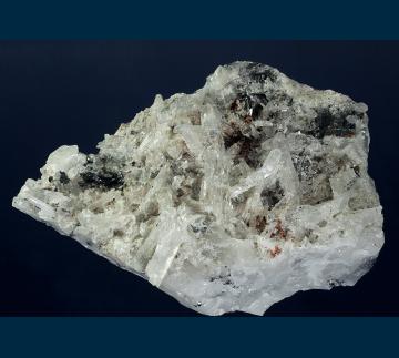 BG18-14 Hematite and Quartz from Veta Grande claim, Middle Camp-Oro Fino District, Dome Rock Mts, La Paz Co., Arizona, USA