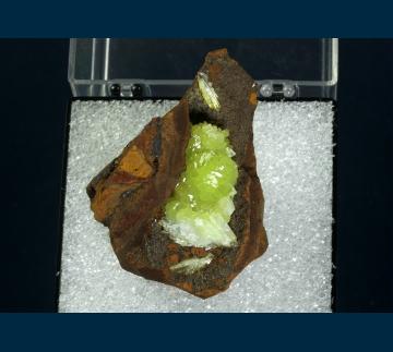 BG18-15 Adamite from Ojuela Mine, Mapimi District, Bufa de Mapimi, Mun. de Mapimi, Durango, Mexico