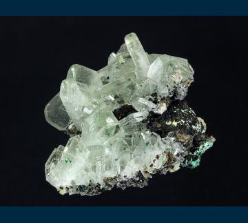 DRC-15 Barite and Malachite from Shangulowe Mine, Katanga Province, Democratic Republic of Congo DRC-15 Barite and Malachite from Shangulowe Mine, Katanga Province, Democratic Republic of Congo