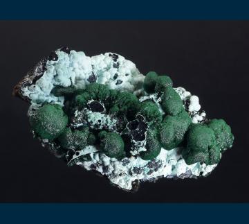 DRC-20 Malachite on Chrysocolla from L'Etoile du Congo Mine (Star of the Congo Mine), Lubumbashi, Katanga (Shaba), Democratic Republic of Congo (Zaire) DRC-20 Malachite on Chrysocolla from L'Etoile du Congo Mine (Star of the Congo Mine), Lubumbashi, Katanga (Shaba), Democratic Republic of Congo (Zaire)