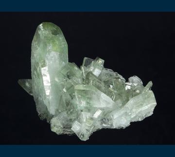 DRC-18 Barite and Malachite from Shangulowe Mine, Katanga Province, Democratic Republic of Congo