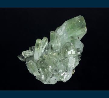 DRC-18 Barite and Malachite from Shangulowe Mine, Katanga Province, Democratic Republic of Congo
