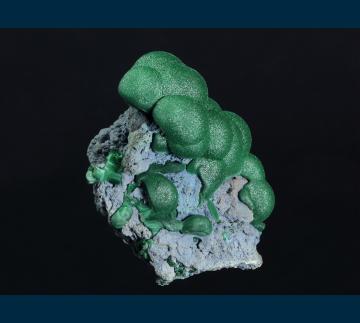 DRC-16 Malachite from L'Etoile du Congo Mine (Star of the Congo Mine), Lubumbashi, Katanga (Shaba), Democratic Republic of Congo (Zaire) DRC-16 Malachite from L'Etoile du Congo Mine (Star of the Congo Mine), Lubumbashi, Katanga (Shaba), Democratic Republic of Congo (Zaire)