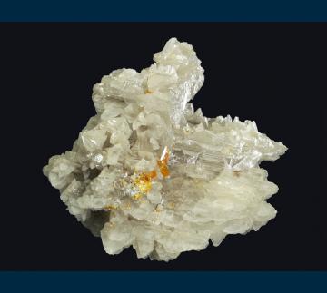 NAI-2 Cerussite with Wulfenite from Nakhlak Mine, Madan-e Nakhlak, Anarak District, Nain, Isfahan Province, Iran NAI-2 Cerussite with Wulfenite from Nakhlak Mine, Madan-e Nakhlak, Anarak District, Nain, Isfahan Province, Iran