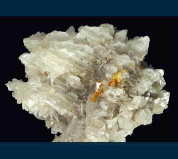 NAI-2 Cerussite with Wulfenite from Nakhlak Mine, Madan-e Nakhlak, Anarak District, Nain, Isfahan Province, Iran NAI-2 Cerussite with Wulfenite from Nakhlak Mine, Madan-e Nakhlak, Anarak District, Nain, Isfahan Province, Iran