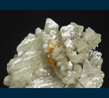 NAI-2 Cerussite with Wulfenite from Nakhlak Mine, Madan-e Nakhlak, Anarak District, Nain, Isfahan Province, Iran NAI-2 Cerussite with Wulfenite from Nakhlak Mine, Madan-e Nakhlak, Anarak District, Nain, Isfahan Province, Iran