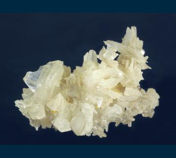 NAI-3 Cerussite with Wulfenite from Nakhlak Mine, Madan-e Nakhlak, Anarak District, Nain, Isfahan Province, Iran
