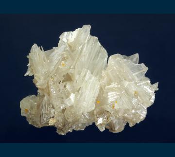 NAI-3 Cerussite with Wulfenite from Nakhlak Mine, Madan-e Nakhlak, Anarak District, Nain, Isfahan Province, Iran