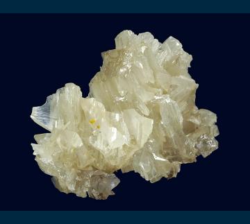 NAI-3 Cerussite with Wulfenite from Nakhlak Mine, Madan-e Nakhlak, Anarak District, Nain, Isfahan Province, Iran