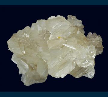 NAI-3 Cerussite with Wulfenite from Nakhlak Mine, Madan-e Nakhlak, Anarak District, Nain, Isfahan Province, Iran