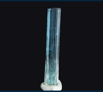 BG19-12 Elbaite (v. Indicolite) from Golconda Pegmatite district, Governador Valadares, Doce Valley, Minas Gerais, Brazil BG19-12 Elbaite (v. Indicolite) from Golconda Pegmatite district, Governador Valadares, Doce Valley, Minas Gerais, Brazil