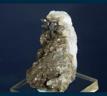 BG19-13 Anatase on Quartz from Lavrinha, Minas Gerais, Brazil BG19-13 Anatase on Quartz from Lavrinha, Minas Gerais, Brazil