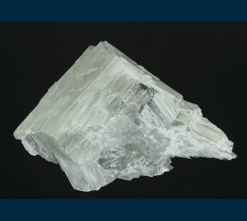 BB22 Kernite (twin) from U.S. Borax Mine, Kramer Borate deposit, Boron, Kramer District, Kern Co., California, USA