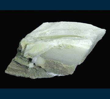 BB18 Ulexite from U.S. Borax Mine, Kramer Borate deposit, Boron, Kramer District, Kern Co., California, USA