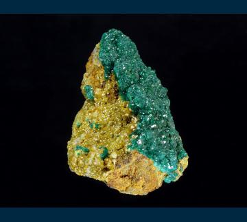 DDRC3 Dioptase with Mimetite from Mindouli District, Pool Dept., Republic of Congo DDRC3 Dioptase with Mimetite from Mindouli District, Pool Dept., Republic of Congo