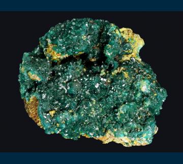 DDRC5 Dioptase with Mimetite from Mindouli District, Pool Dept., Republic of Congo DDRC5 Dioptase with Mimetite from Mindouli District, Pool Dept., Republic of Congo