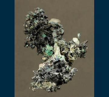 RG0332 Copper with Calcite from Upper Peninsula Region, Michigan, USA RG0332 Copper with Calcite from Upper Peninsula Region, Michigan, USA