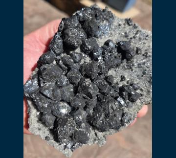 RG1115 Chalcocite from Dzhezkazgan Mine, Dzhezkazgan, Qaraghandy Oblysy, Kazakhstan