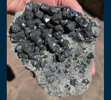 RG1115 Chalcocite from Dzhezkazgan Mine, Dzhezkazgan, Qaraghandy Oblysy, Kazakhstan