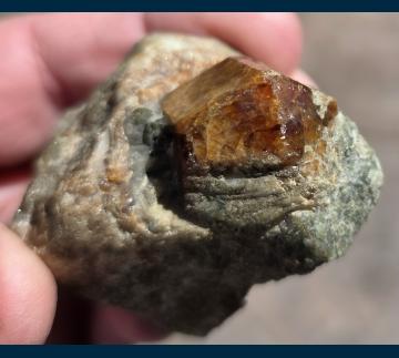 RG0135 Grossular garnet from St. Lawrence County, New York, USA