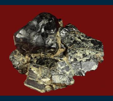 RG0137 Spinel on Biotite from Aldan, Siberia, Sakha Respublika, Russia RG0137 Spinel on Biotite from Aldan, Siberia, Sakha Respublika, Russia