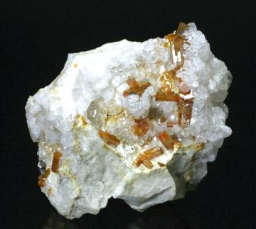 ELC2553 Vanadinite with Calcite from San Carlos Mine, Mapimi District, Bufa de Mapimi, Municipio de Mapimi, Durango, Mexico ELC2553 Vanadinite with Calcite from San Carlos Mine, Mapimi District, Bufa de Mapimi, Municipio de Mapimi, Durango, Mexico