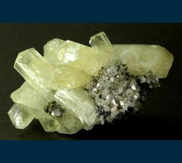 OWR05 Calcite with Dolomite and Chalcopyrite from Sweetwater Mine, Viburnum Trend District, Reynolds Co., Missouri, United States of America OWR05 Calcite with Dolomite and Chalcopyrite from Sweetwater Mine, Viburnum Trend District, Reynolds Co., Missouri, United States of America