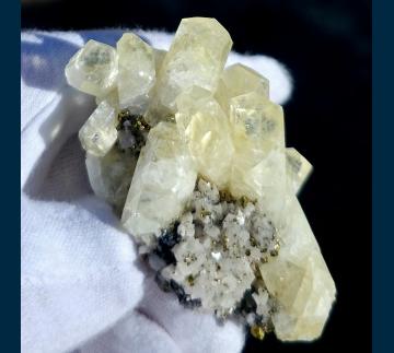 OWR05 Calcite with Dolomite and Chalcopyrite from Sweetwater Mine, Viburnum Trend District, Reynolds Co., Missouri, United States of America OWR05 Calcite with Dolomite and Chalcopyrite from Sweetwater Mine, Viburnum Trend District, Reynolds Co., Missouri, United States of America