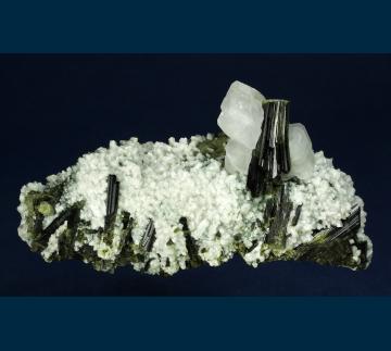 JC213 Epidote with Calcite and Albite from Knappenwand area, Untersulzbach Valley, Hohe Tauern, Salzburg, Austria JC213 Epidote with Calcite and Albite from Knappenwand area, Untersulzbach Valley, Hohe Tauern, Salzburg, Austria