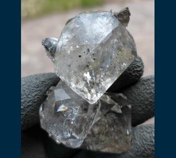 Q172 Quartz ( var. Herkimer ) from Ace of Diamonds Mine, Middleville, Town of Newport, Herkimer County, New York, USA