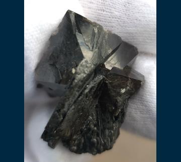 RG0627 Scheelite with Wolframite, Cassiterite and Bertrandite from Tae Hwa Mine, Neungam-ri, Angseong-myeon, Chungju, Chungcheongbukdo, South Korea