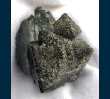 RG0627 Scheelite with Wolframite, Cassiterite and Bertrandite from Tae Hwa Mine, Neungam-ri, Angseong-myeon, Chungju, Chungcheongbukdo, South Korea