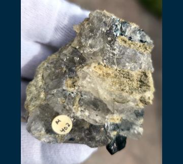 RG0980 Hematite with Rutile on Quartz from Cavradi, Val Curnera, Tavetsch, Graubunden (Grisons) Canton, Switzerland