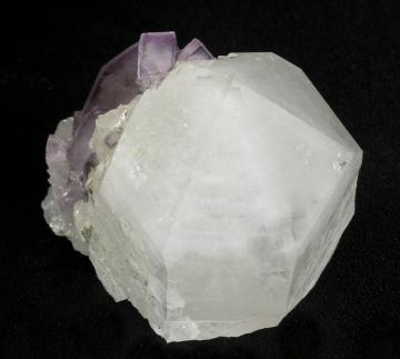 Fluorite on Quartz - China - F245