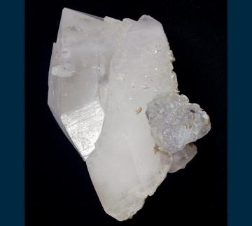 Quartz with Fluorite and Calcite - China - Q231